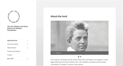 Desktop Screenshot of nielsen-legat.dk